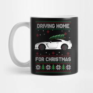 Christmas Ugly Sweater R35 GTR Skyline JDM Tuning Car Mug